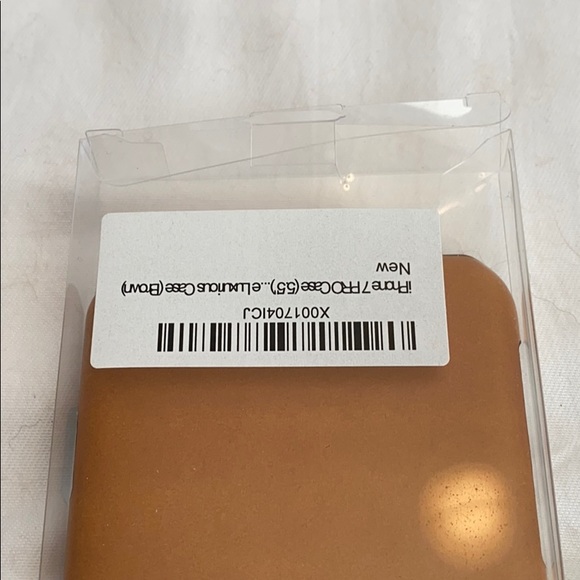 4/$25- NWT Leather IPhone 7 Pro Case NWB - Picture 2 of 7